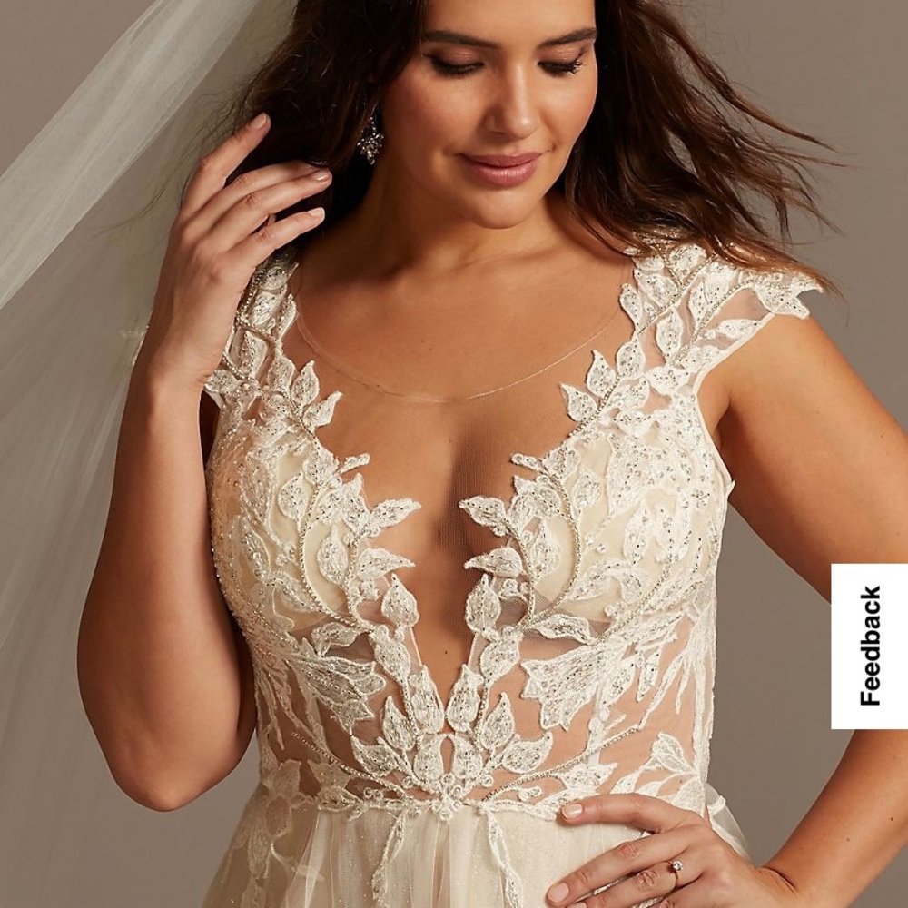 Brand New Wedding Dress from David’s Bridal.